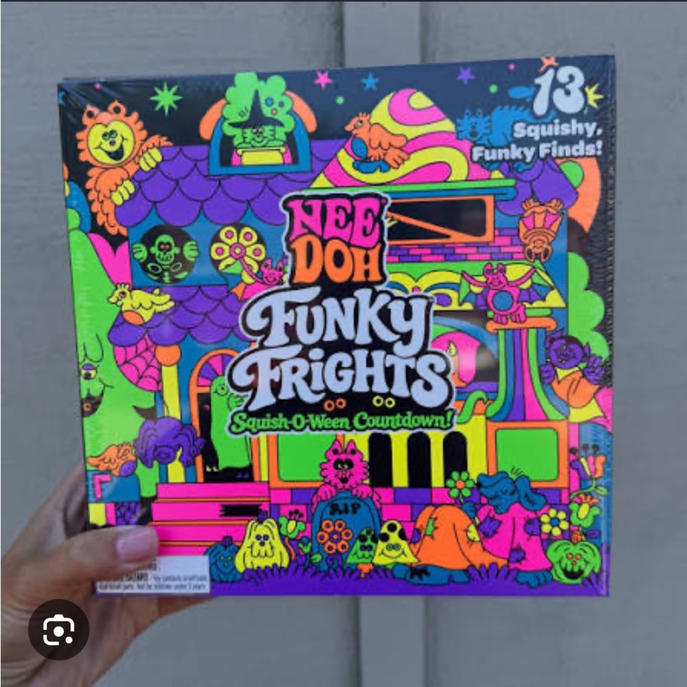 AUTHENTIC NEEDOH Funky Frights Squish-O-Ween Countdown Advent Calendar BRAND NEW